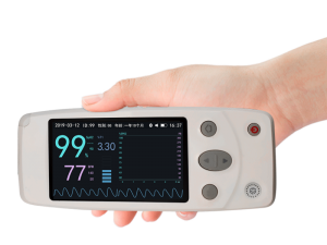 I-oximeter ye-pulse yezilwanyana