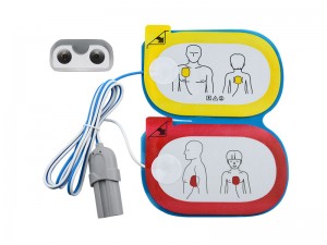 CU Medical System Kompatibel Erwuessener/Pediatric≥25Kg Disposéierbar Defibrillatiounspad