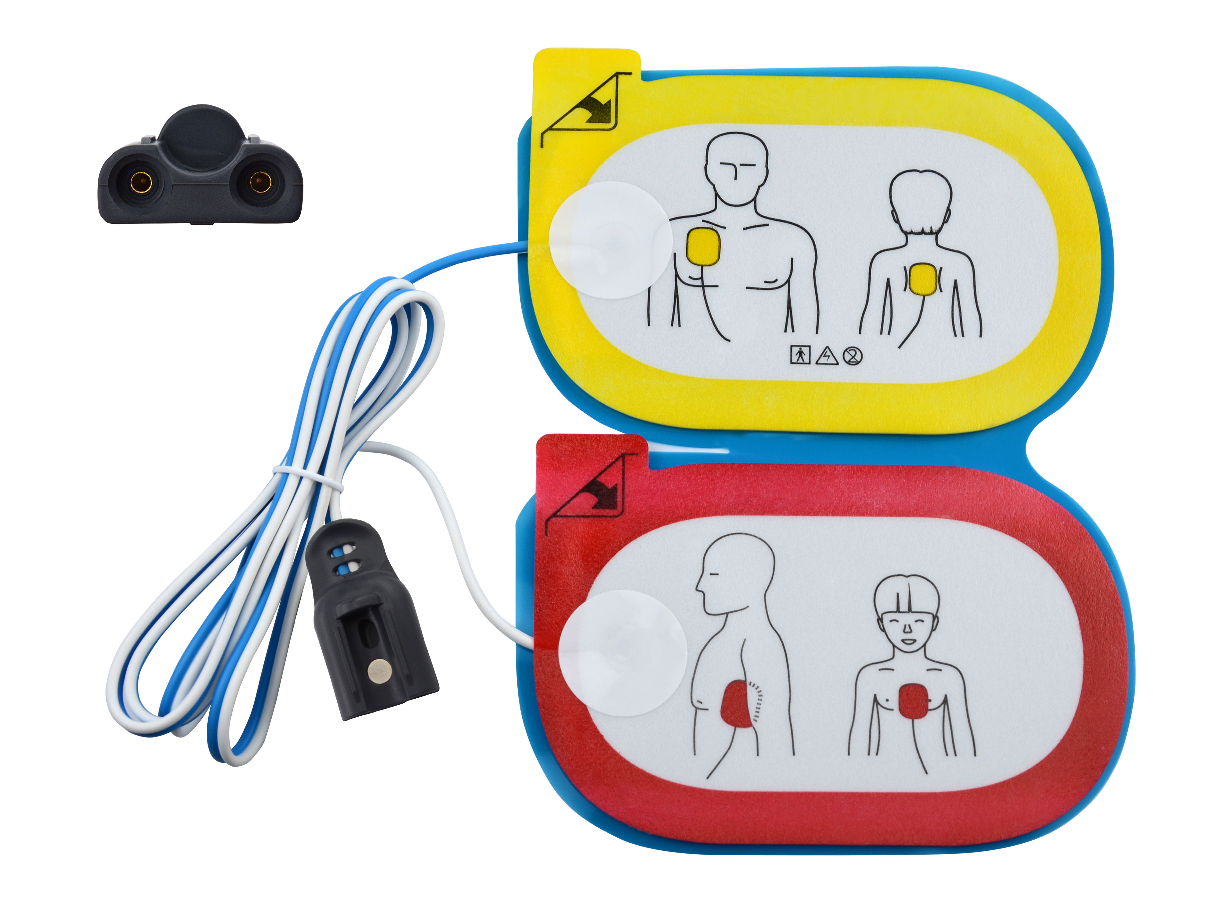 Philips M3713A kompatibilis felnőtt/gyermek ≥25 kg eldobható defibrilláló betét