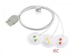 Disposable Adult / Pediatric Pre-wires EKG Electrode