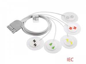 Disposable Adult / Pediatric Pre-wires EKG Electrode