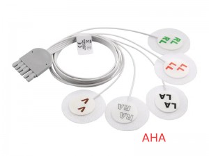 Disposable Adult / Pediatric Pre-wires EKG Electrode