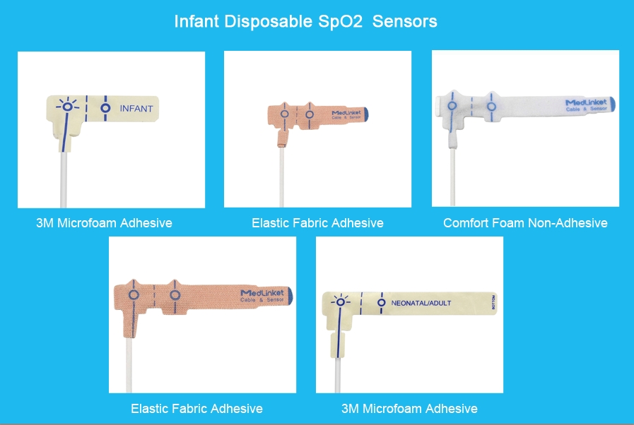 婴儿一次性血氧传感器1