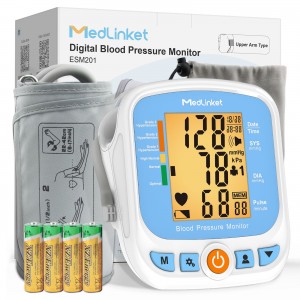 MEDLINKET Blood Pressure Monitors for Home Use,ESM201 Upper Arm BP Monitor