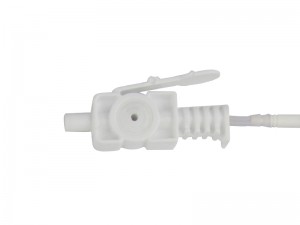 קו דגימת CO₂ תואם Philips Respironics M2772A עבור Micro Stream, מבוגרים/ילדים, מתאם T, עם מייבש