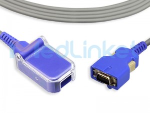 Cable adaptador SpO₂ compatible Nellcor Oximax