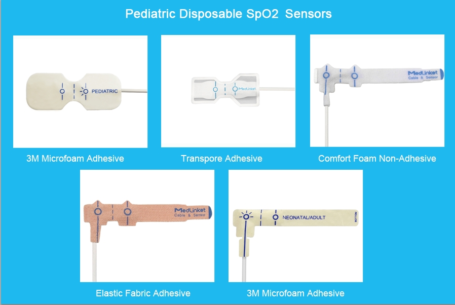 Pediatric Disposable SpO2 Sensors