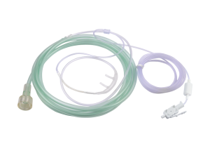 Philips Respironics Compatible CO₂ Sampling Nasal Line For Micro Stream,Adult,With O₂,With Dryer