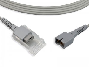 Kompatibel Nellcor OxiSmart Tech.SpO2 Adapter Kabels