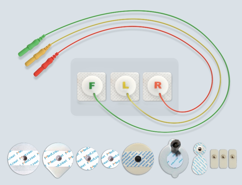 Electrodes ECG fa'aaoga