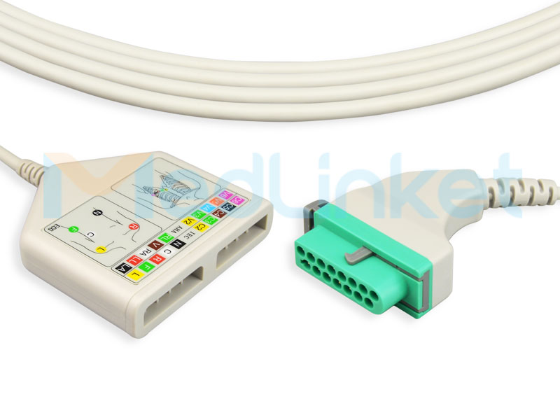 EKG Multi-Link-kabel en geleidingsdraden