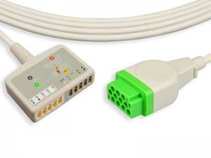 Cabo e fios multi-link para EKG