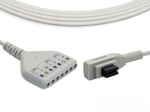 Holter Recorder ECG Cables with Leadwires