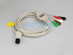 MedLinket ALT/DATASCO Inopindirana Yakananga-Batanidza ECG Cables