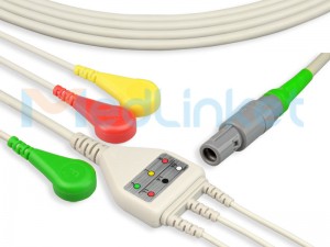 MedLinket BIONETKOREA/MEK Compatible Direct-Connect ECG Cables