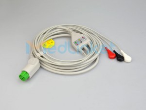 Cable d'ECG de connexió directa compatible MedLinket DATEX