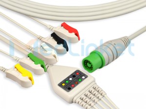 MedLinket FUKUDADENSHI cocog langsung-Connect ECG Cable