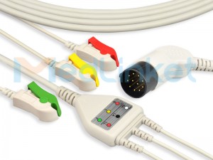 MedLinket NIHONKOHDEN Compatible Direct-Connect EKG Cables