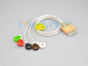 MedLinket PHILIPS Compatible Disposable ECG Leadwires