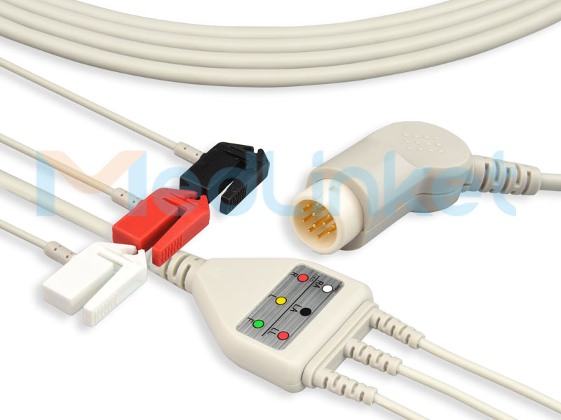 Cables de ECG de conexión directa compatibles con MedLinket Philips