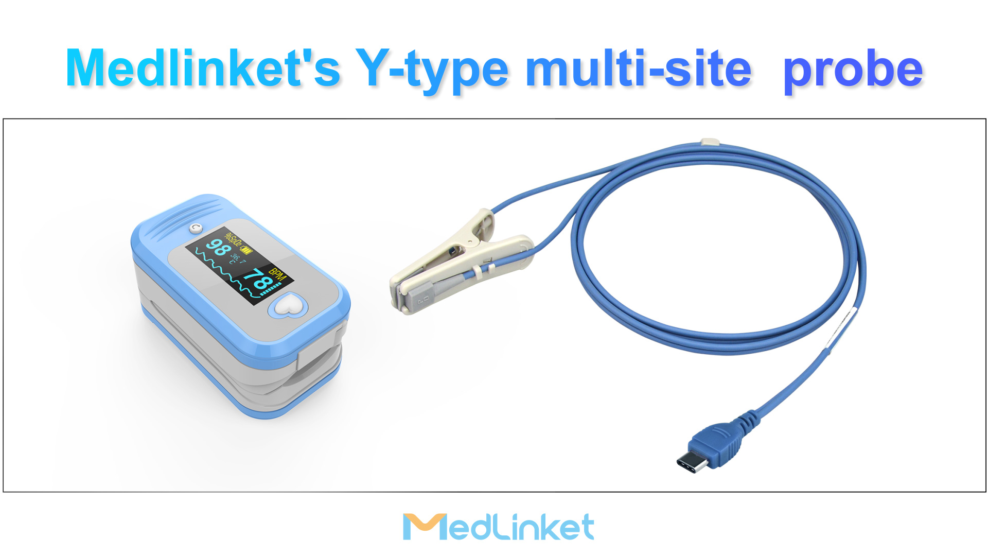 Multifunctional blood oxygen probe video