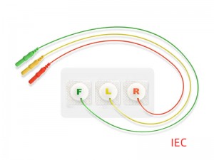 Électrode ECG jetable pour nourrissons/nouveau-nés