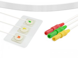 Électrodes ECG jetables