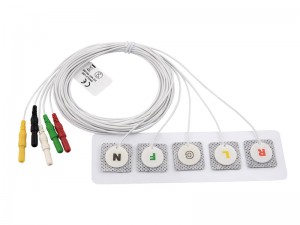 Electrode ECG Radiolucent Zazakely/Neonate