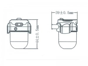 Mindray 115-043024-00 Kompatibilný lapač vody Dryline II pre dospelých a deti pre jednoslotový modul