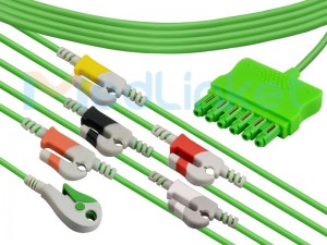 Cable conductor ECG d'una línia (ms14582)