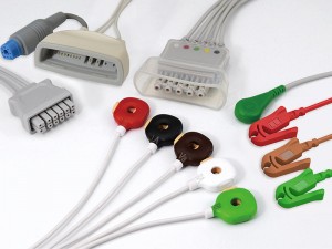 Cables conductors de telemetria ECG
